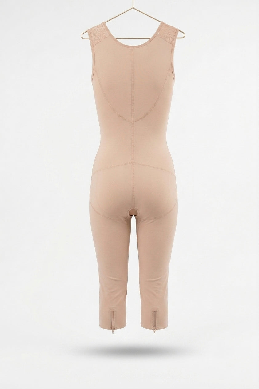 Sleeveless Full Body & Leg Compression Garment
