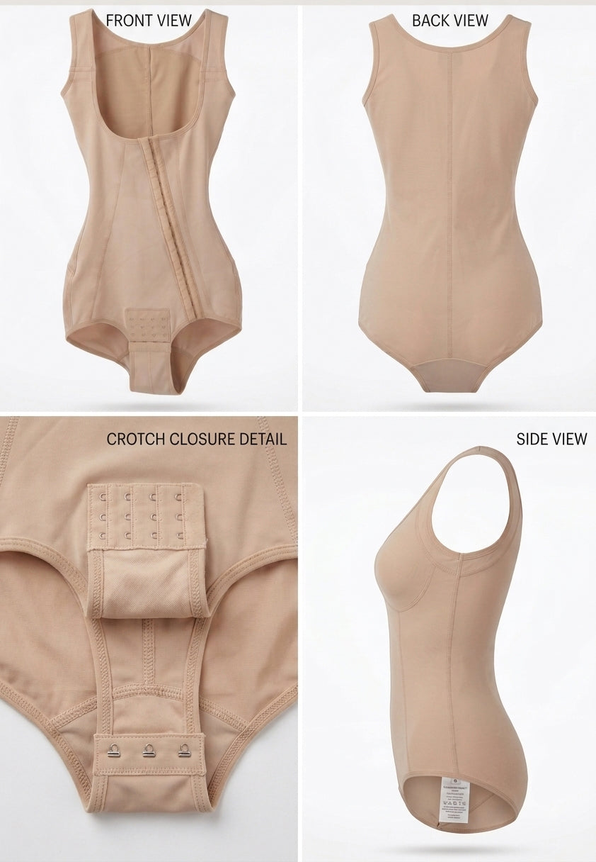 Sleeveless Upper Body Compression Garment