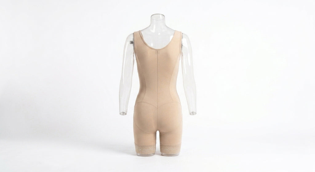 Sleeveless Mid Thigh Post Op Compression Faja