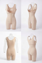Sleeveless Mid Thigh Post Op Compression Faja